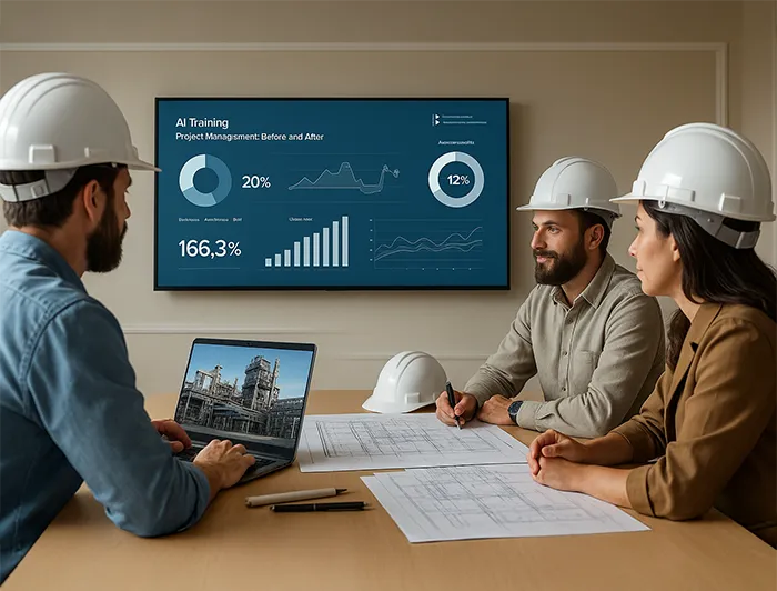 ¿Cómo aplicar IA para mejorar la planificación de la construcción de proyectos industriales?