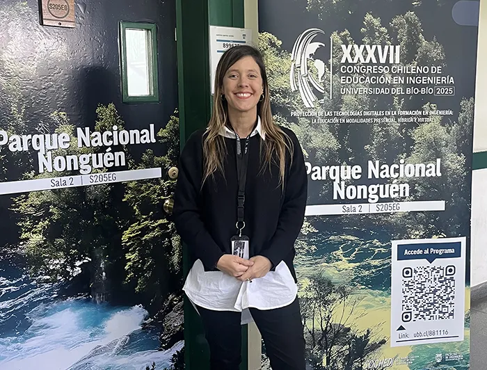 La directora de Educación Profesional de Ingeniería UC participó en el Congreso Chileno de Educación en Ingeniería en Concepción.
