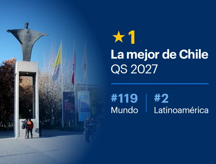 La UC se ubicó como la mejor universidad de Chile en el prestigioso ranking británico.
