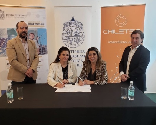 Educación Profesional firma convenio con Chiletec