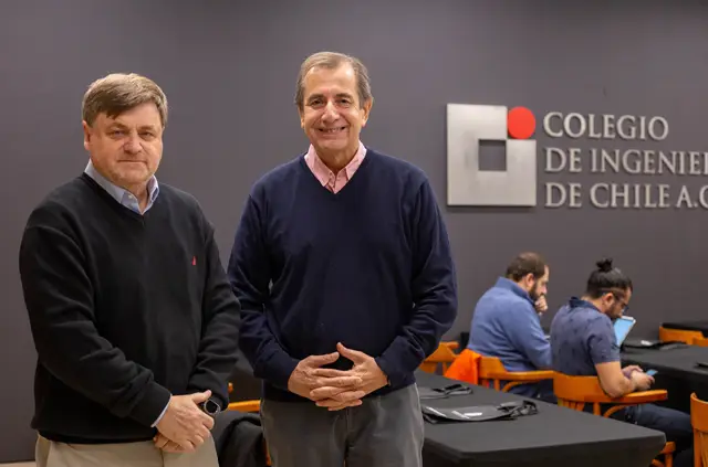 Profesores UC - Hernán de Solminihac y Edgardo Gaete