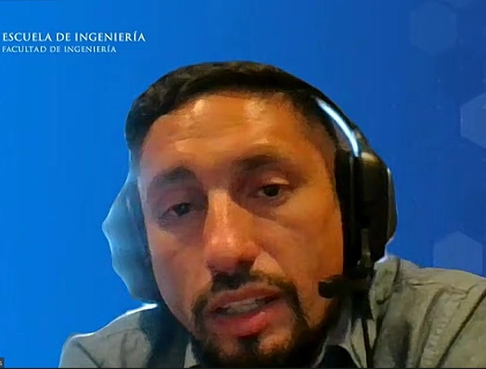 Diego Cáceres, docente Educación Profesional Ingeniería UC